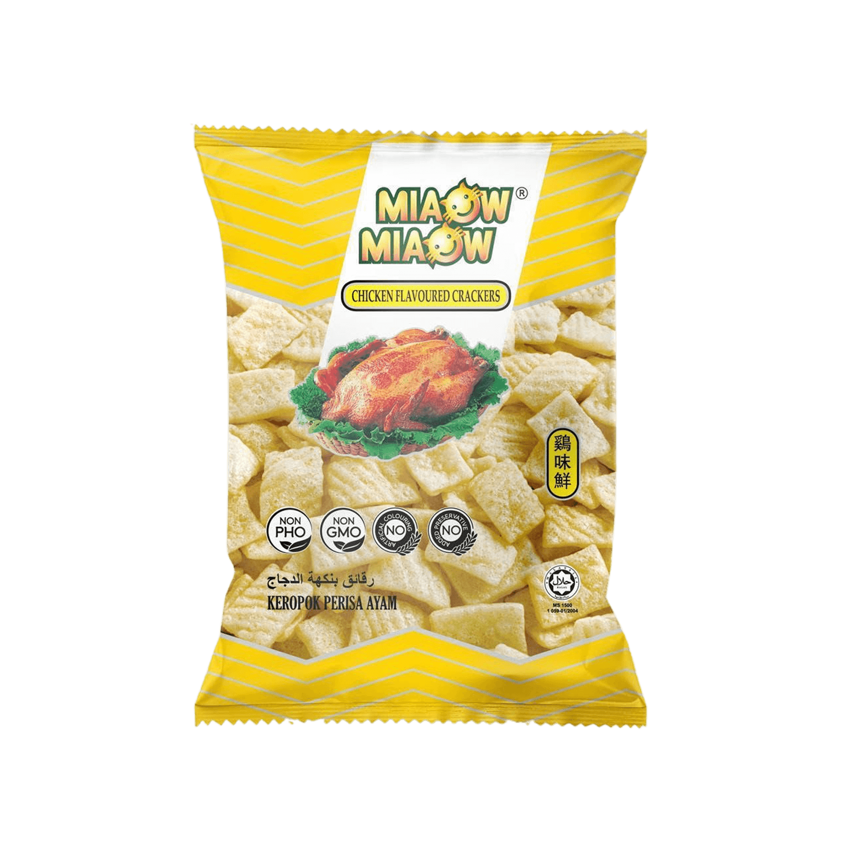 Miaow Chicken Flavoured Crackers 50 g