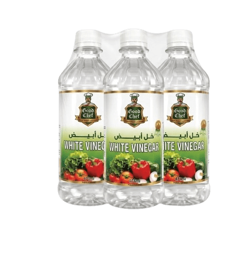 Good Chef White Vinegar Plastic Bottle 473 ml x 3