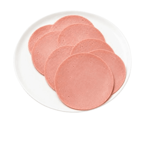 Bibi Chicken Mortadella Plain Slices, 200g
