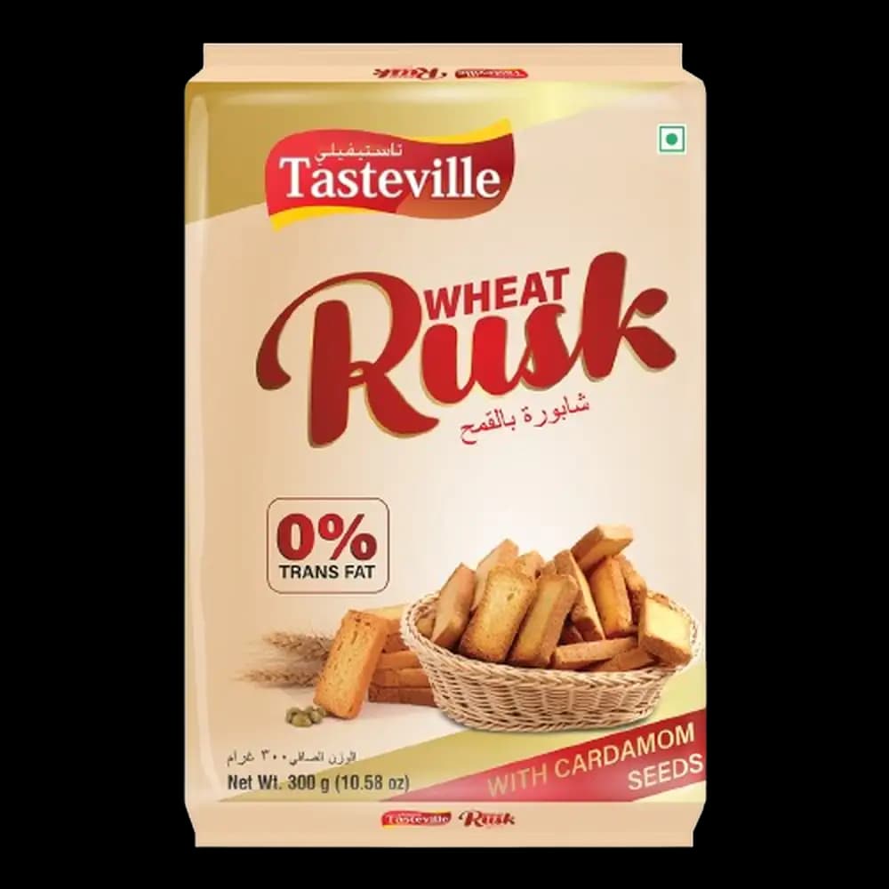 Tasteville Wheat Rusk, 300g