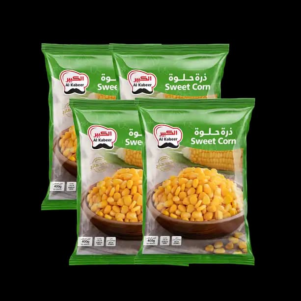 Al Kabeer Sweet Corn (4 Pack), 400g