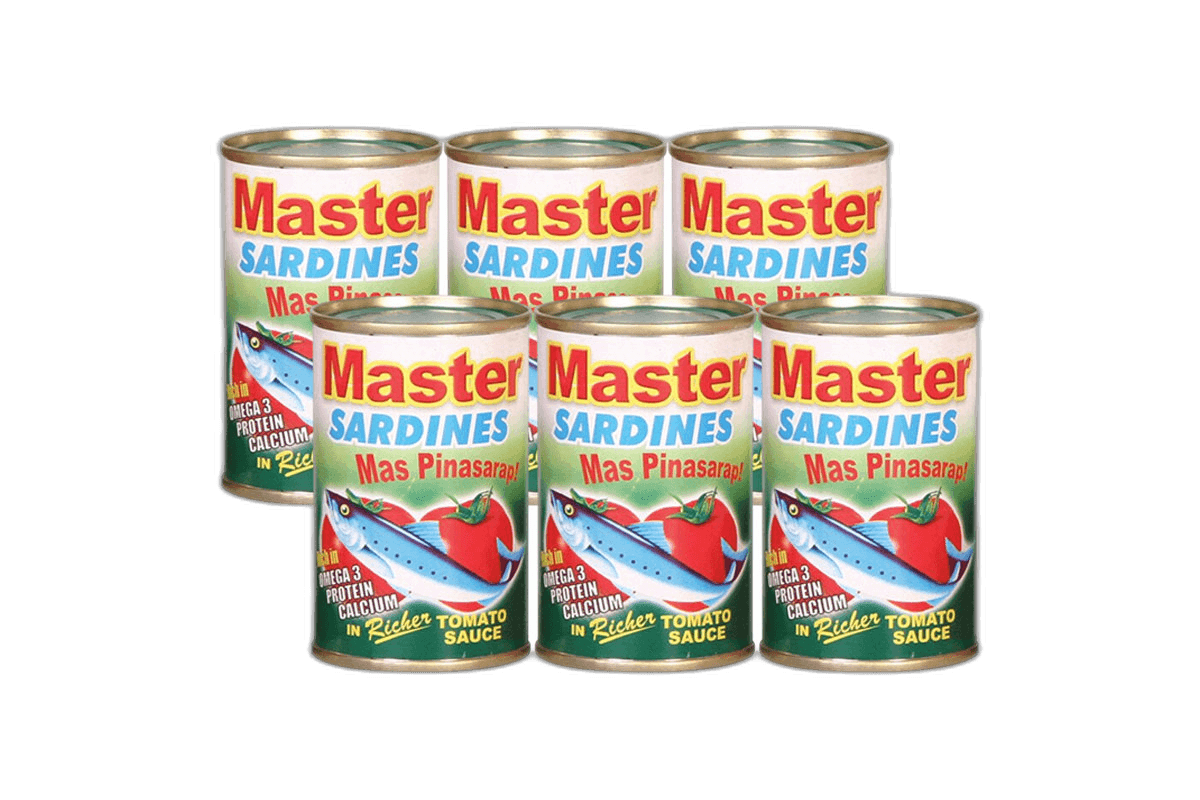 Master Sardines in Tomato Sauce 6 x 155 g