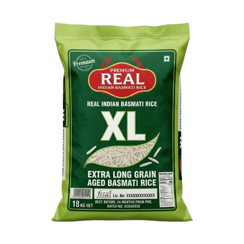 Real Indian Basmati Rice 18kg