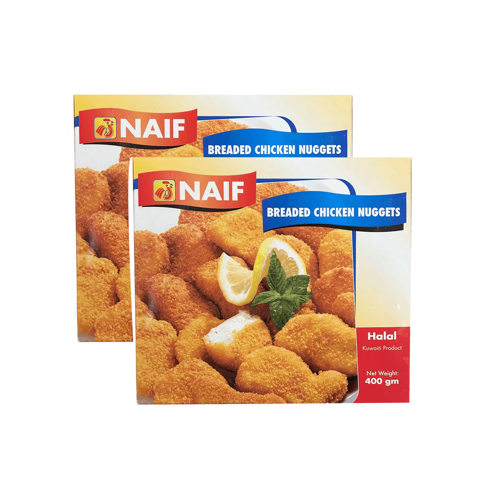 Naif Breaded Nuggets, 400g + Spicy Nuggets 400g