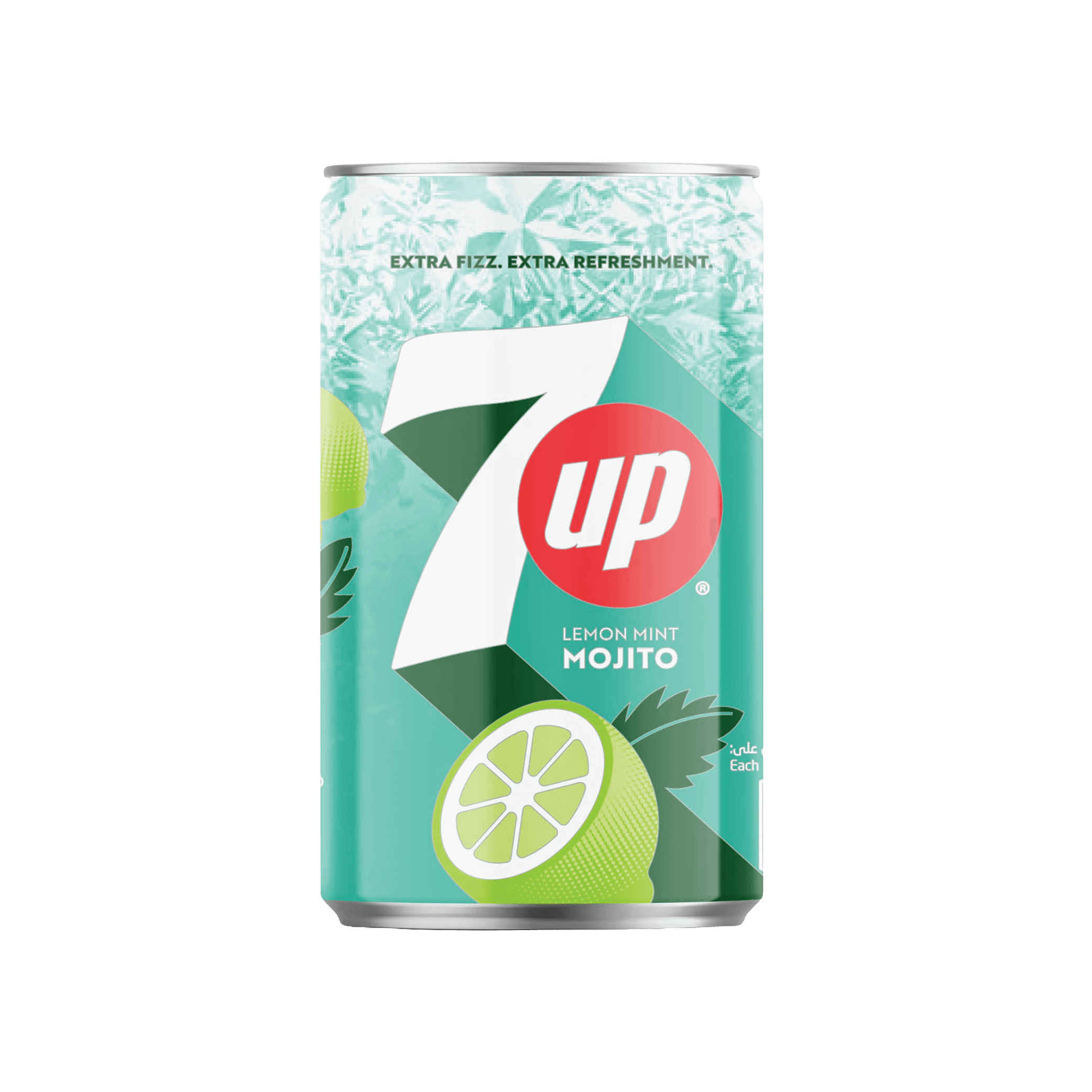 7UP Mojito Lemon Mint Zero Sugar Can 150 ml