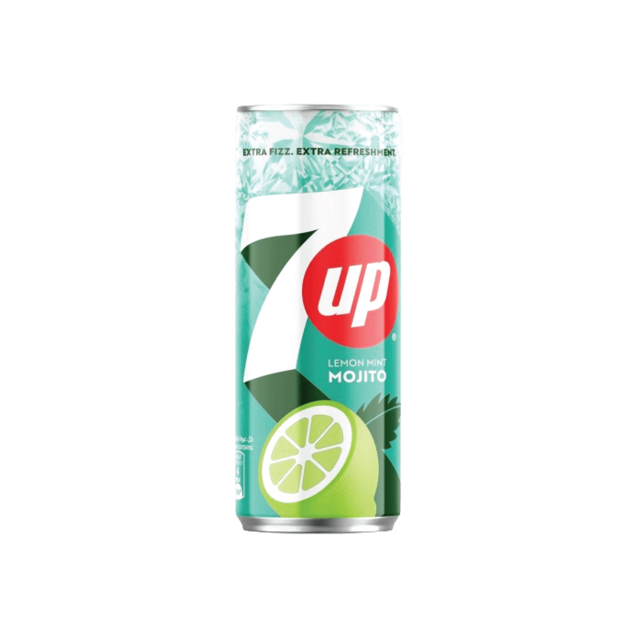 7UP Mojito Lemon Mint Zero Sugar Can 250 ml