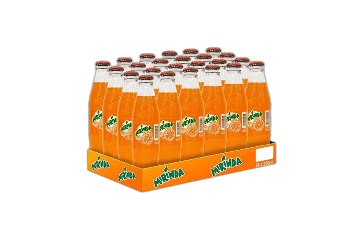 Mirinda Orange Bottle 24 x, 250ml