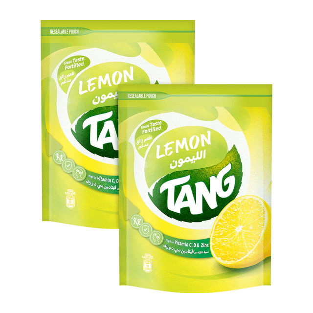 Tang Lemon Pouch 2 x 375g