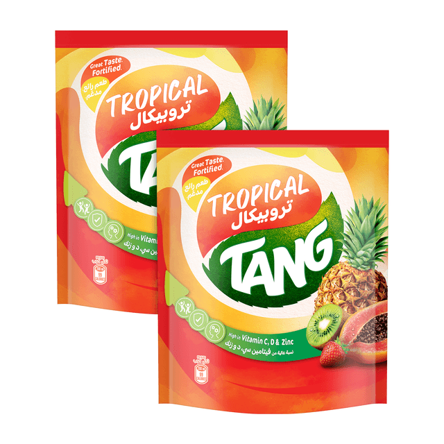 Tang Tropical Pouch 2 x 375g