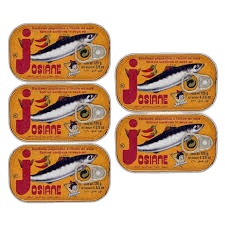 Josiane Sardine in Oil, 125g (5 Pack)