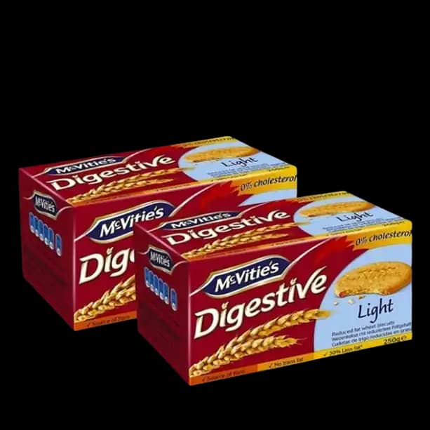 McVitie's Digestive Light 250 g x 2