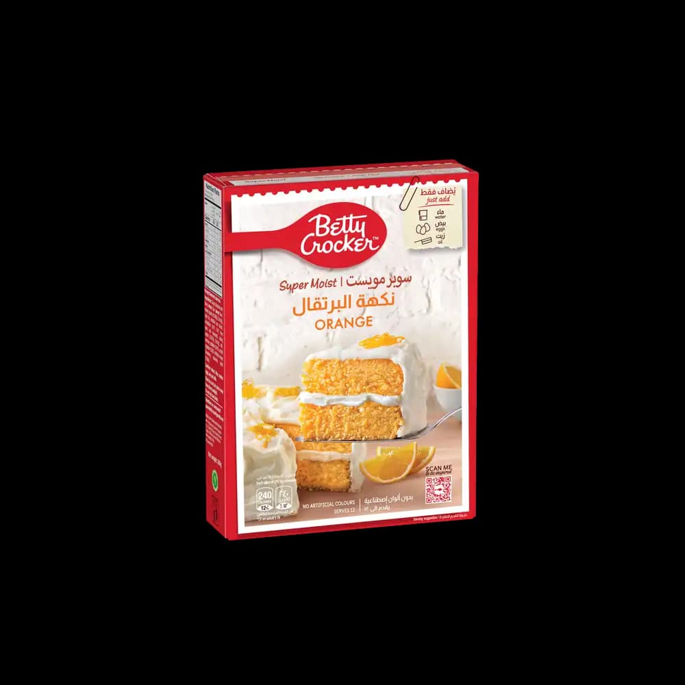 Betty Crocker Orange Cake Mix, 500g