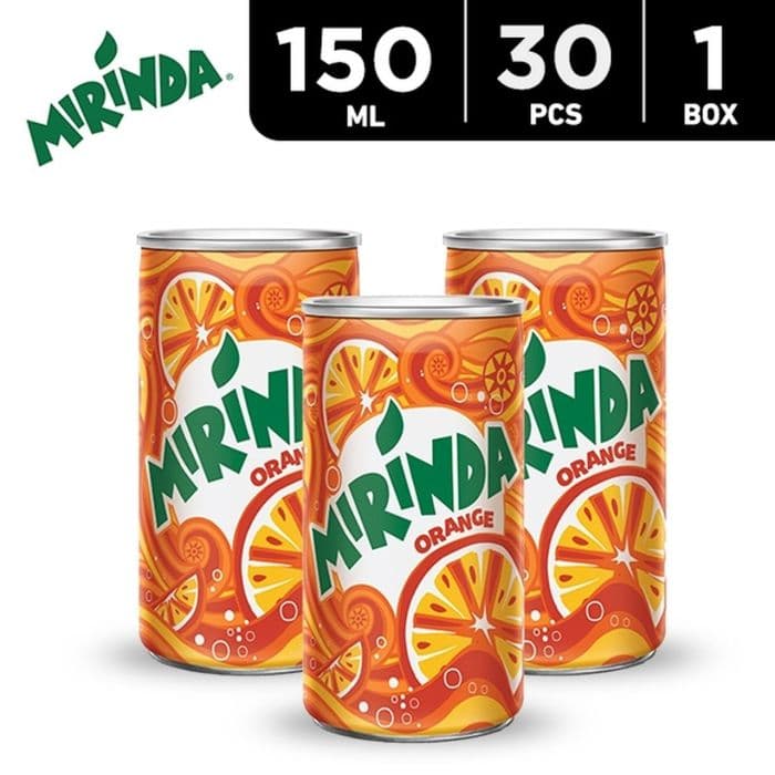 Mirinda Orange Can 30 x 150 ml