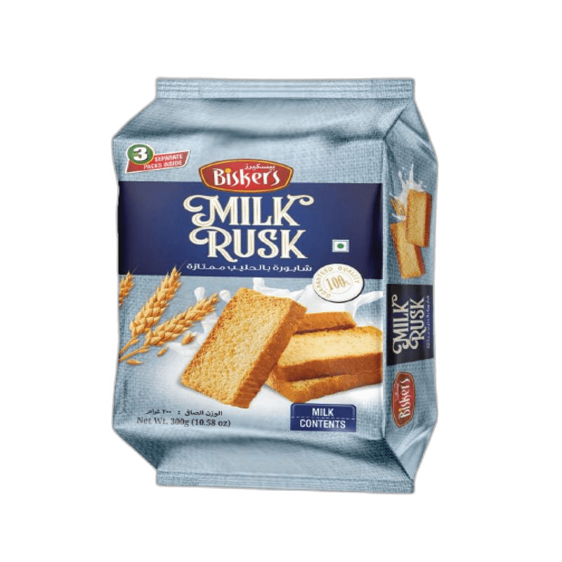 Biskers Milk Rusk 2 x 300 g