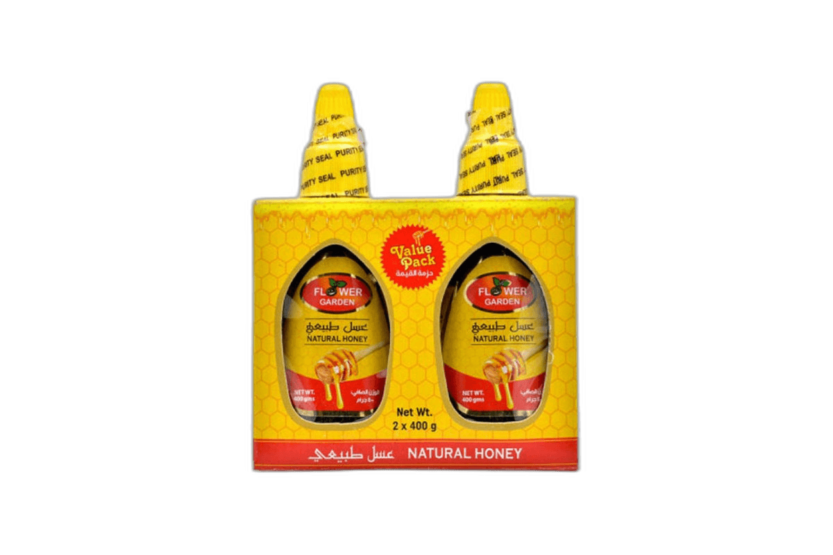 Flower Garden Natural Honey 2 x 400 g