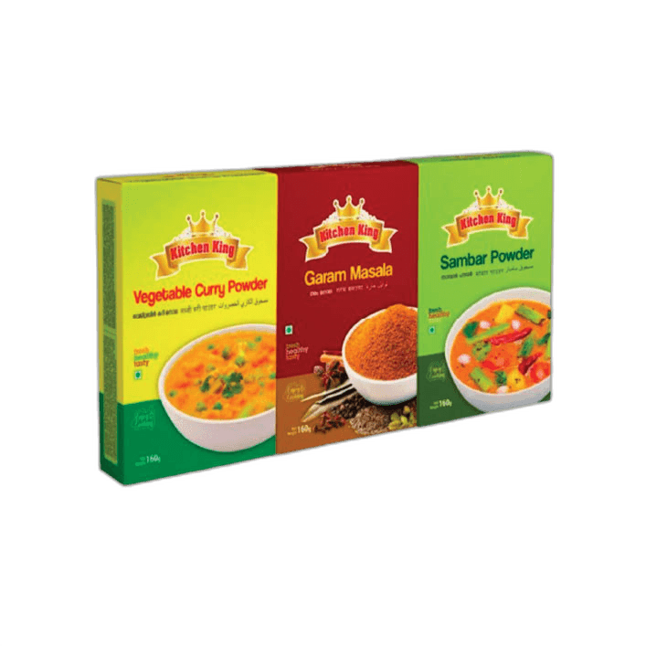 Kithn Kng Masla Box Cmbo, 480g (Smbr,Garm,Vegetable Cry)