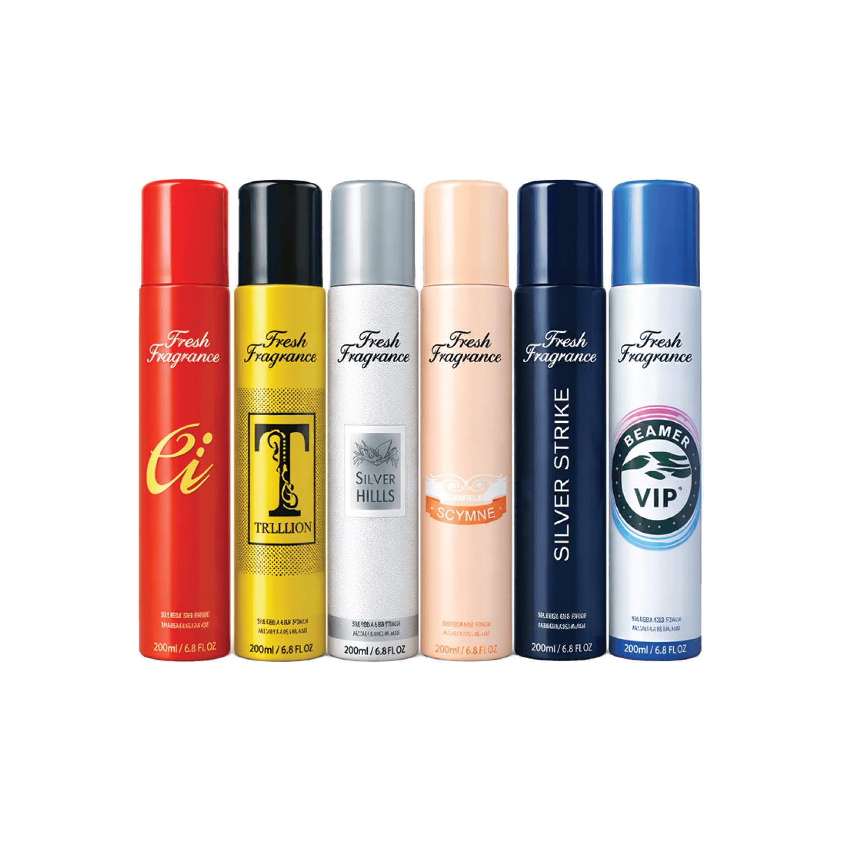 Elite Body Spray 6 x 75 ml