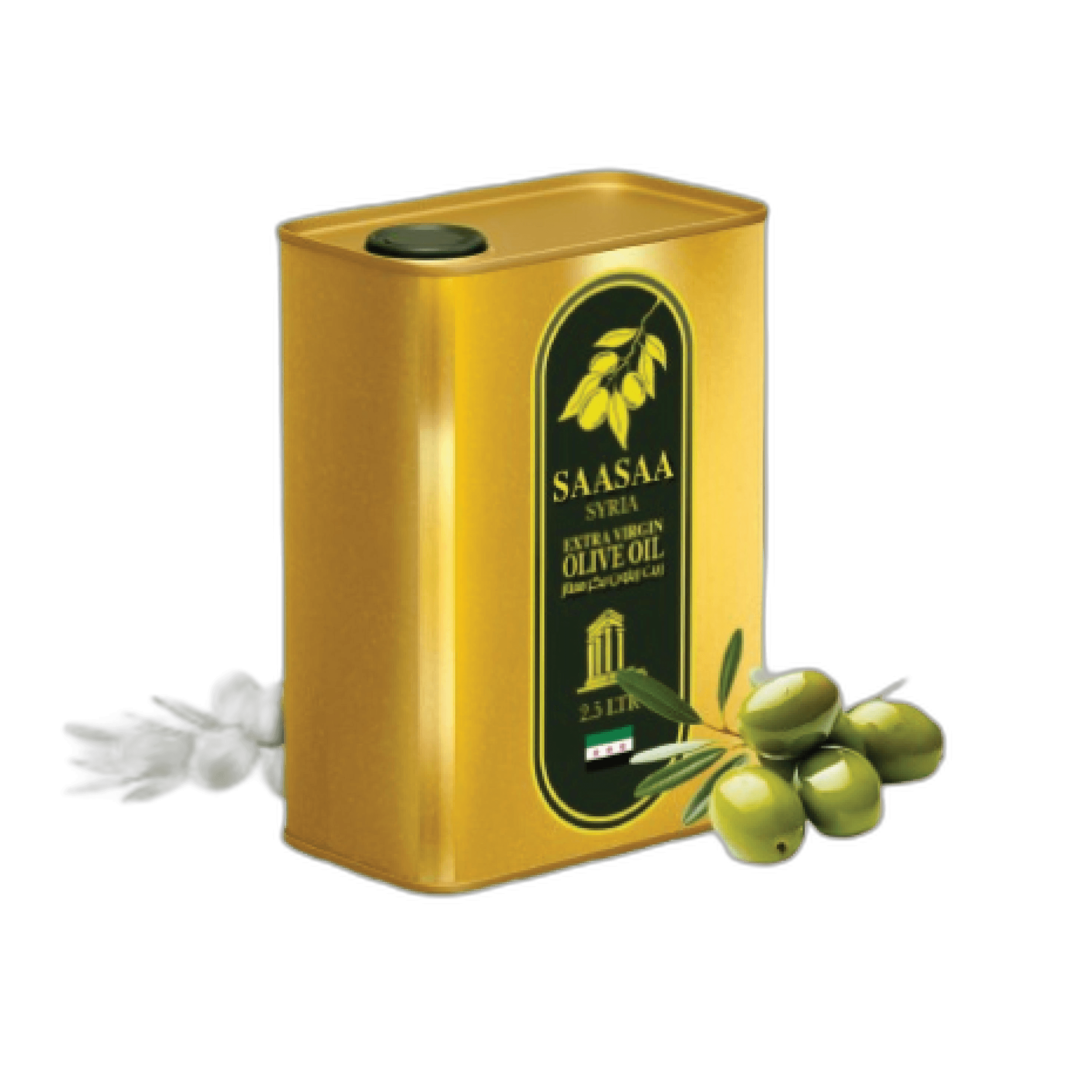 Saasaa Extra Virgin Olive Oil Syria, 2.5L