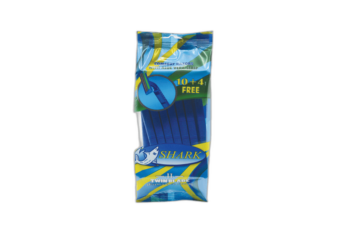 Shark Twinblade Aloe Vera Razor 14s