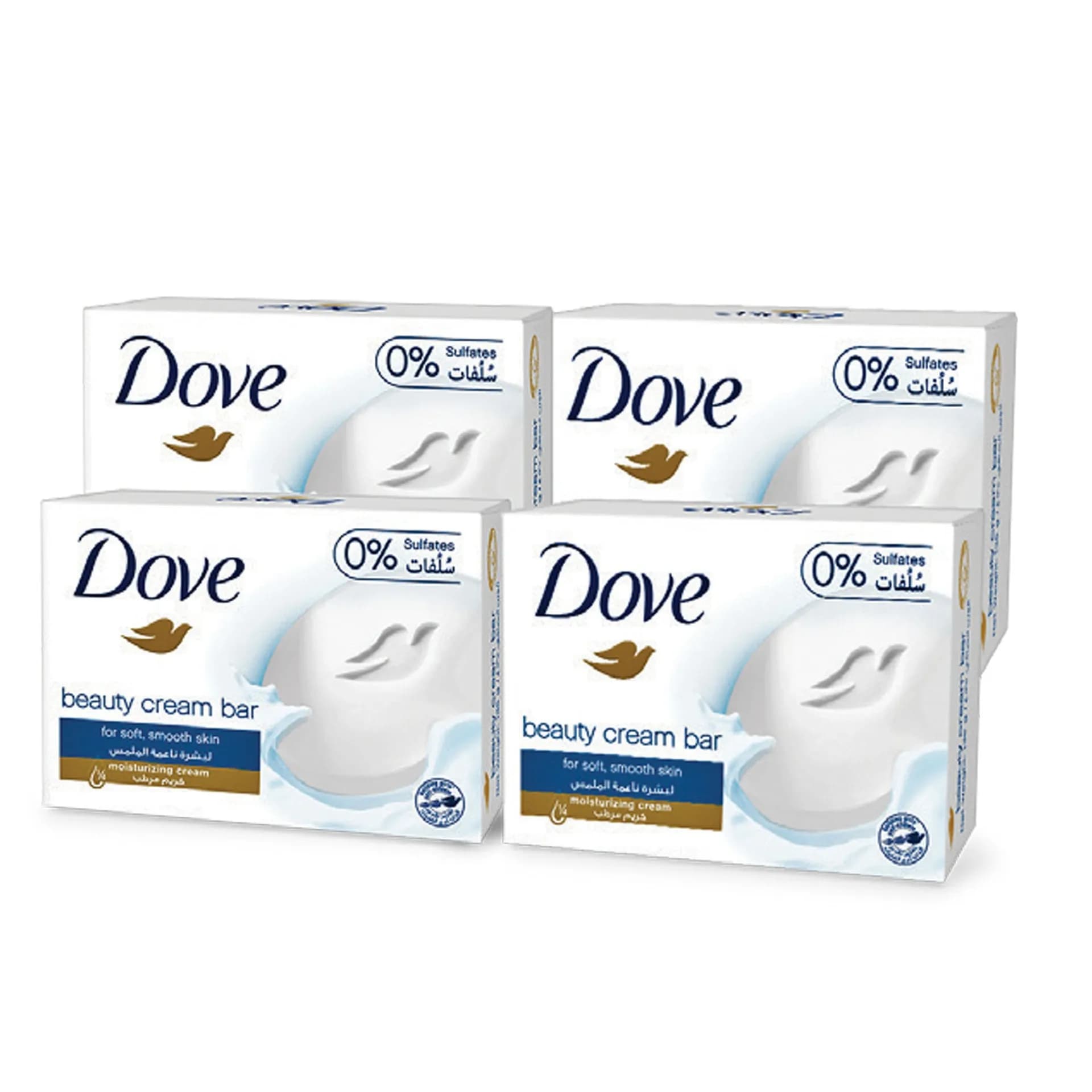 Dove PW Bar White Soap 4 x 160 g