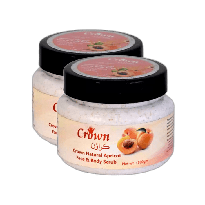 Crown Face & Body Scrub Assorted 2 x 300 ml