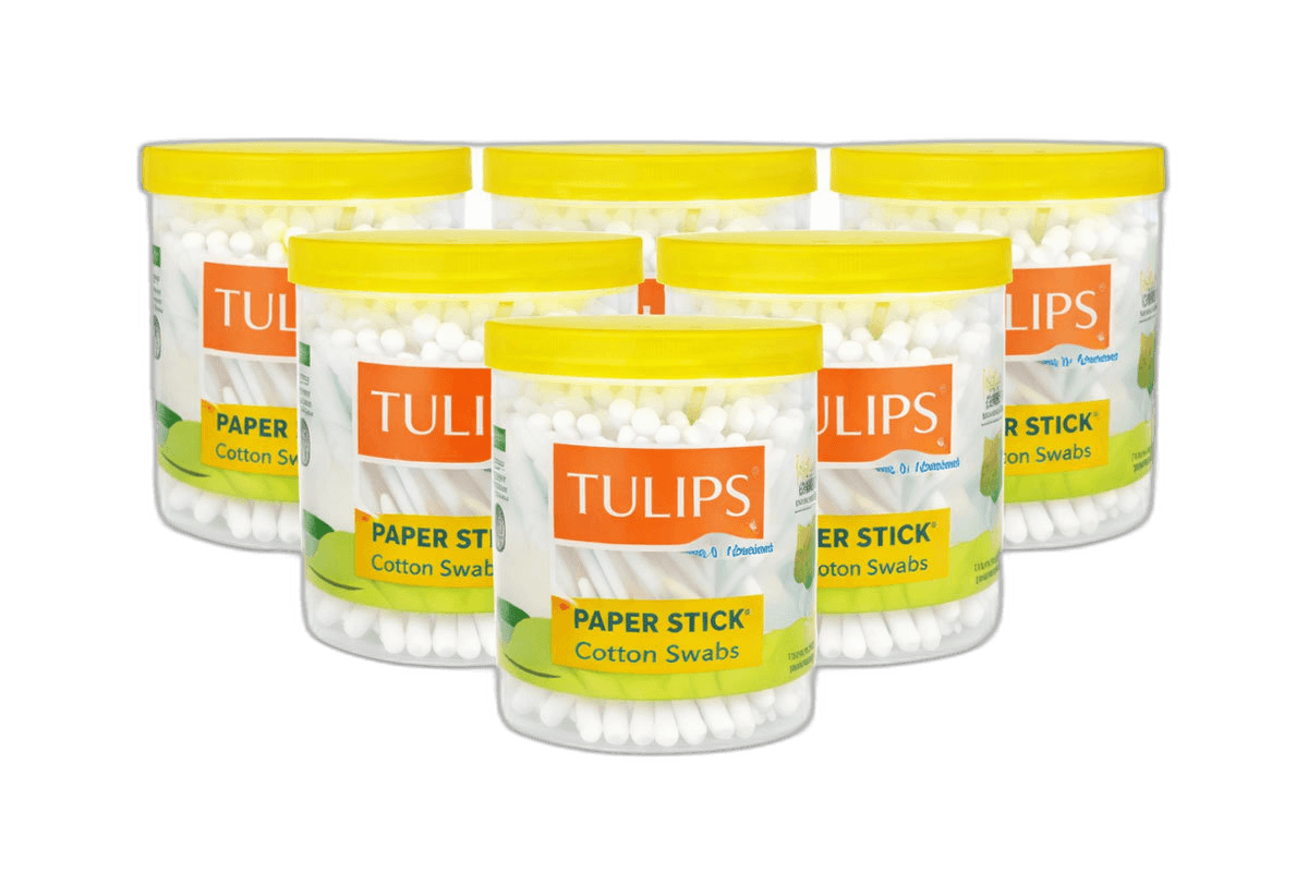 Tulip Cotton Buds 6 x 100 Piece