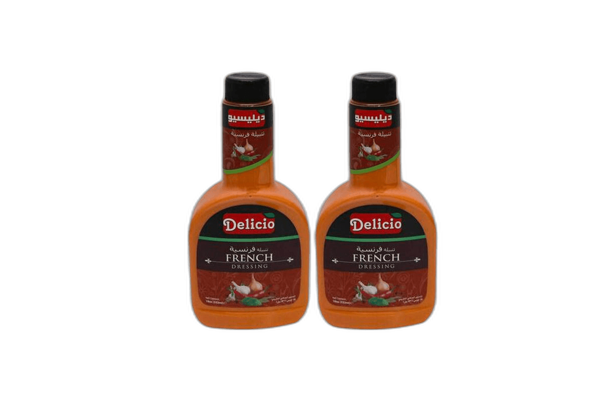 Delicio Assorted Salad Dressing 2 x 532 ml