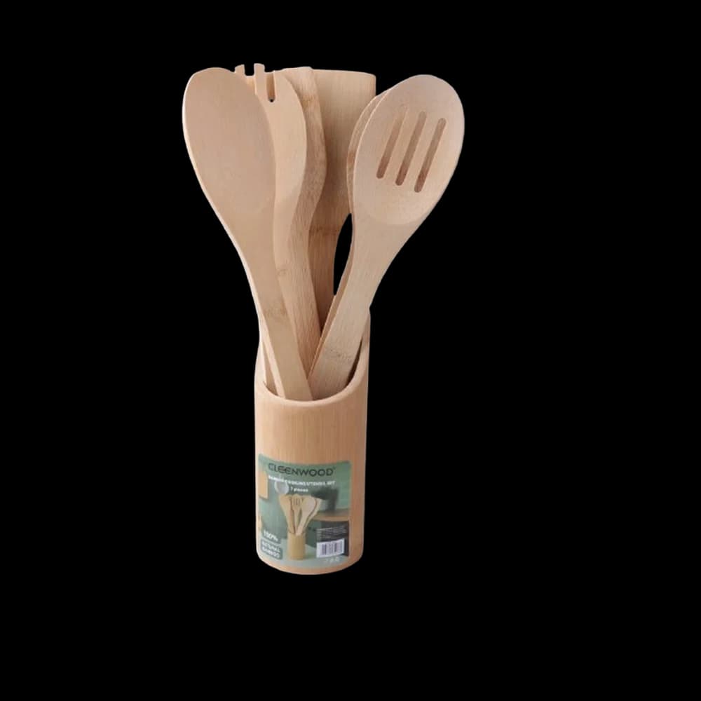 Cleenwood Bamboo Utensil Set 7 pcs CWP-1033