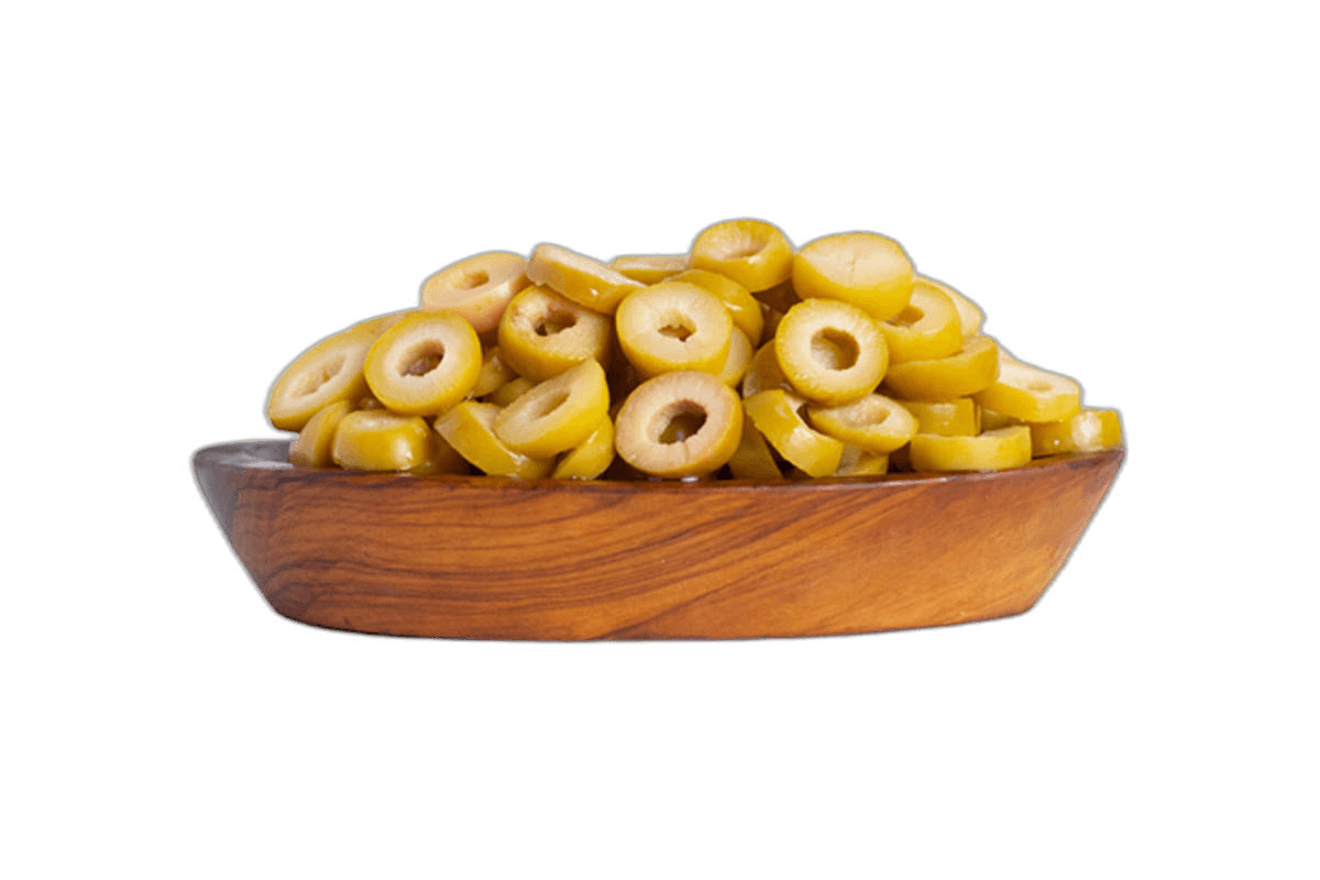 Egyptian Sliced Green Olives 250 g