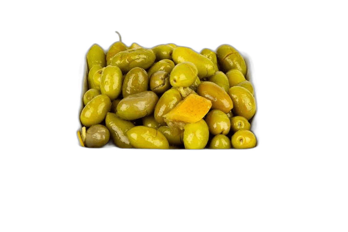 Syrian Green Olives Mudabad 500 g