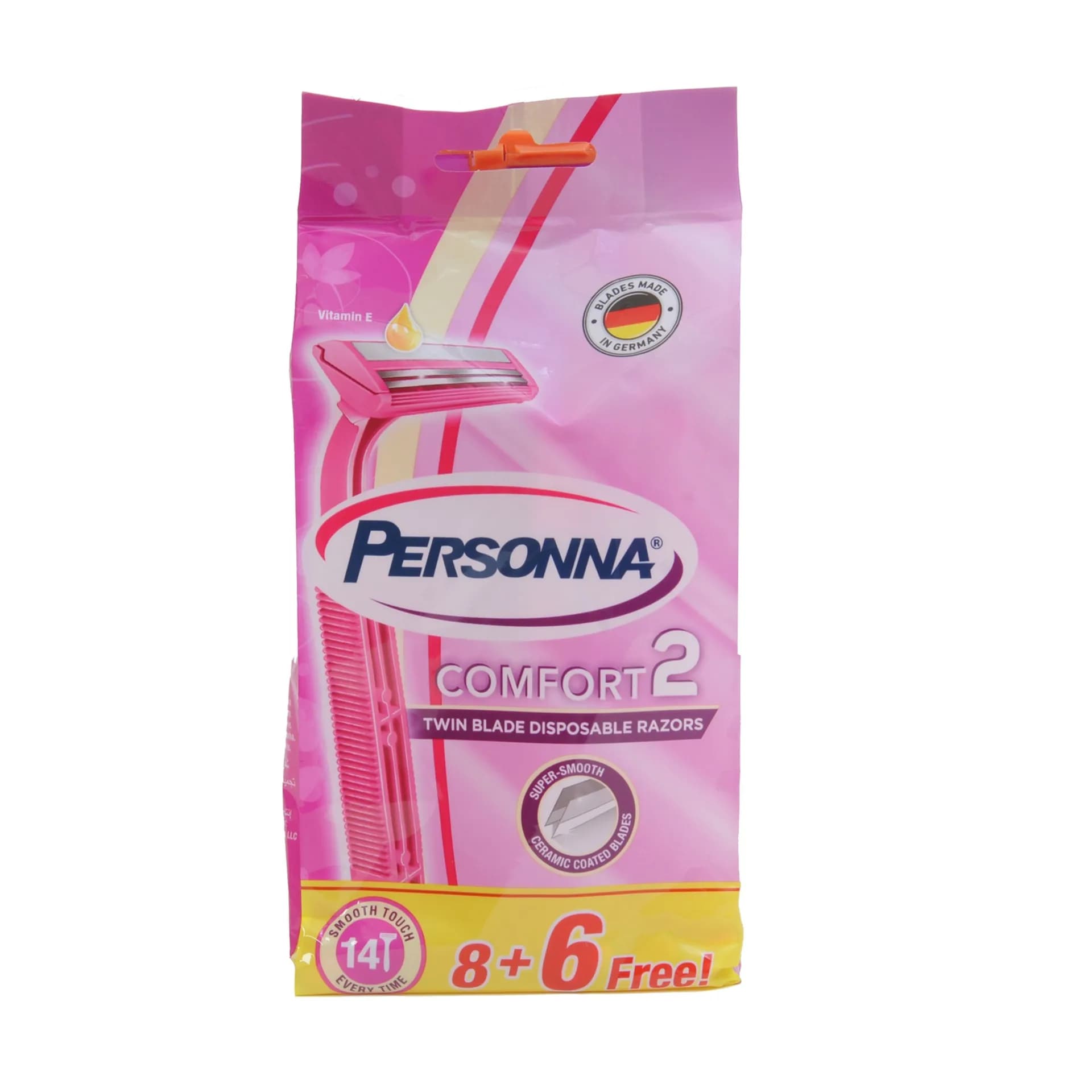 Personna Woman Long Handle 8 + 6 Pack