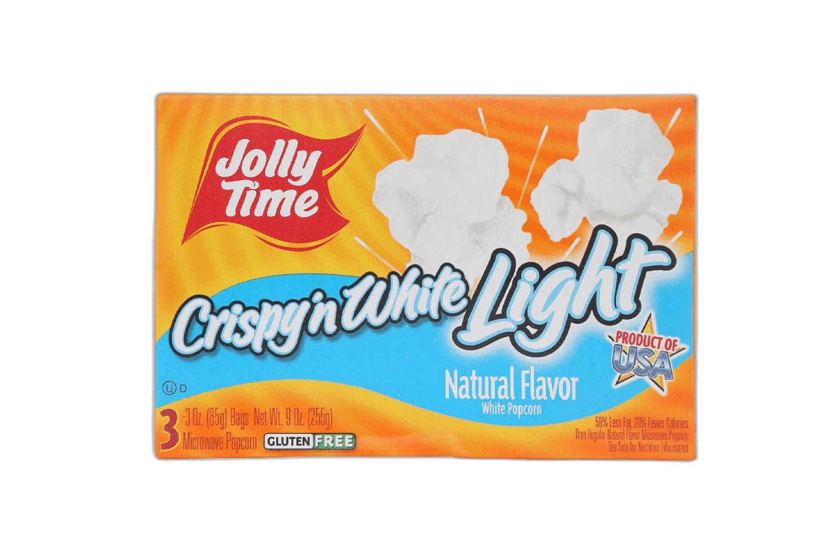 Jolly Time Crispy N Wht Lght M/W Popcorn 255 g