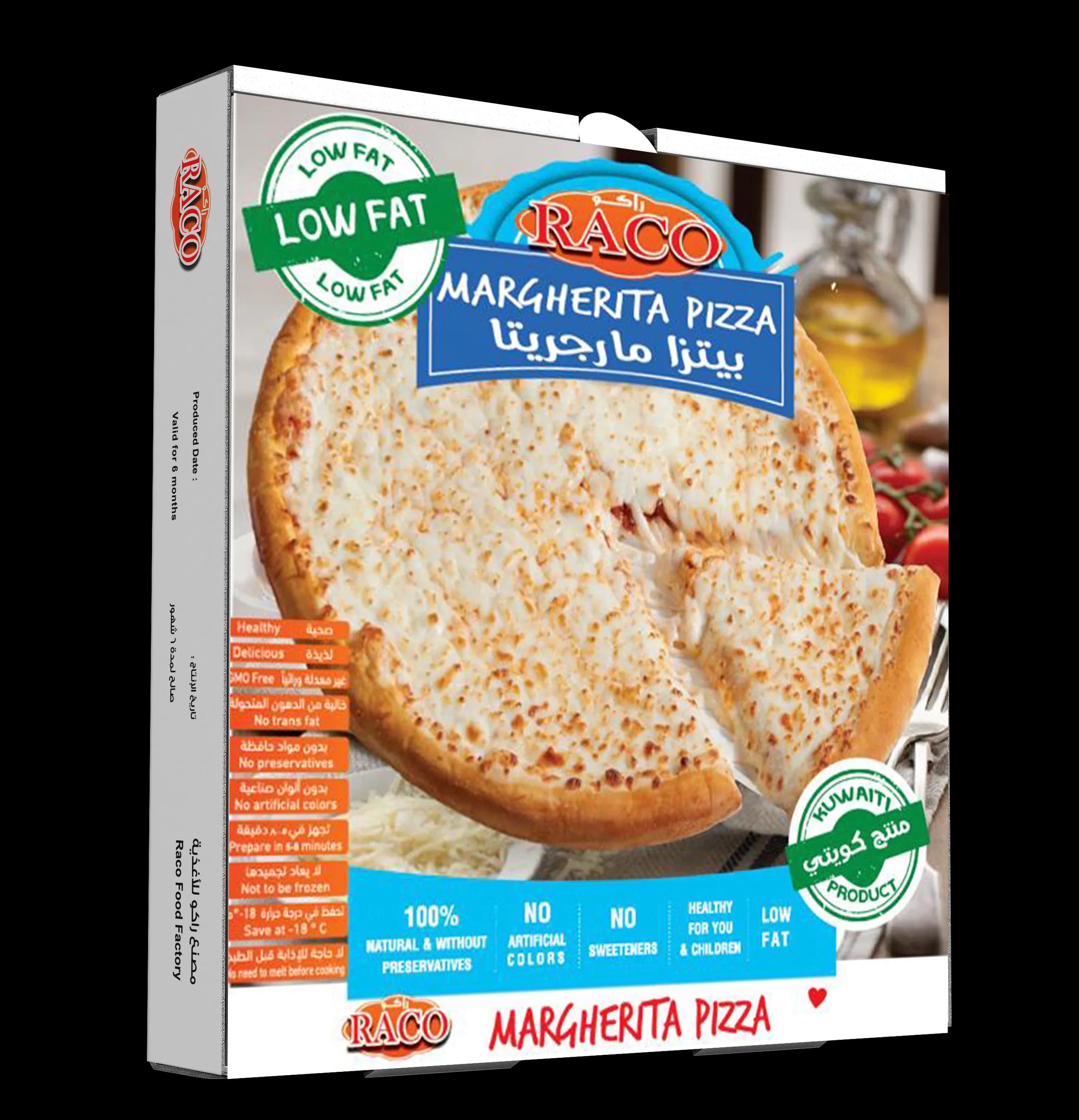 Raco Margherita Pizza Low Fat, 300g