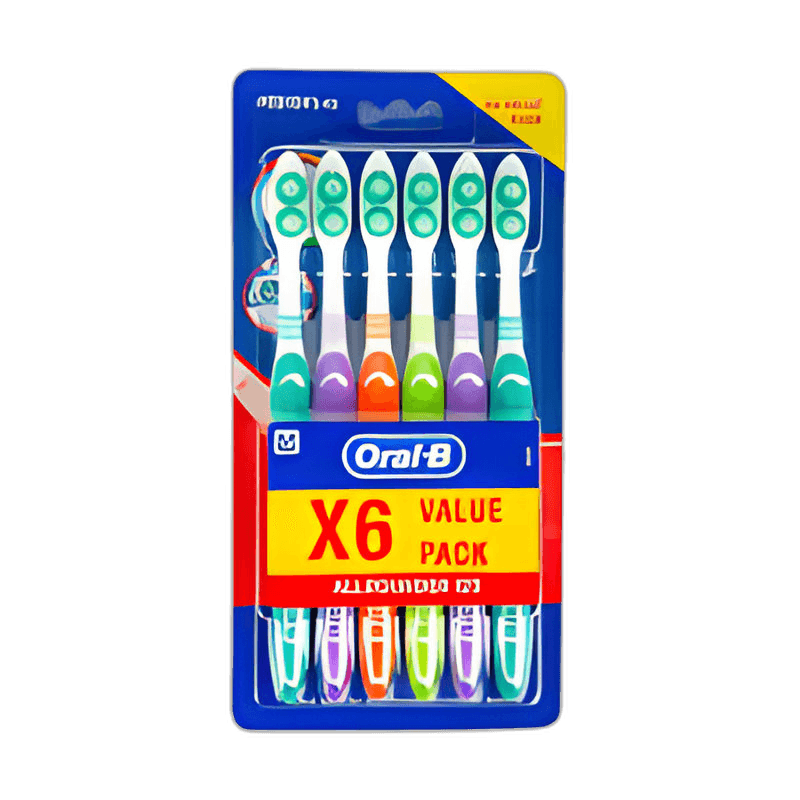 Oral-B TB All Rounder123 MED/40 6 Pack