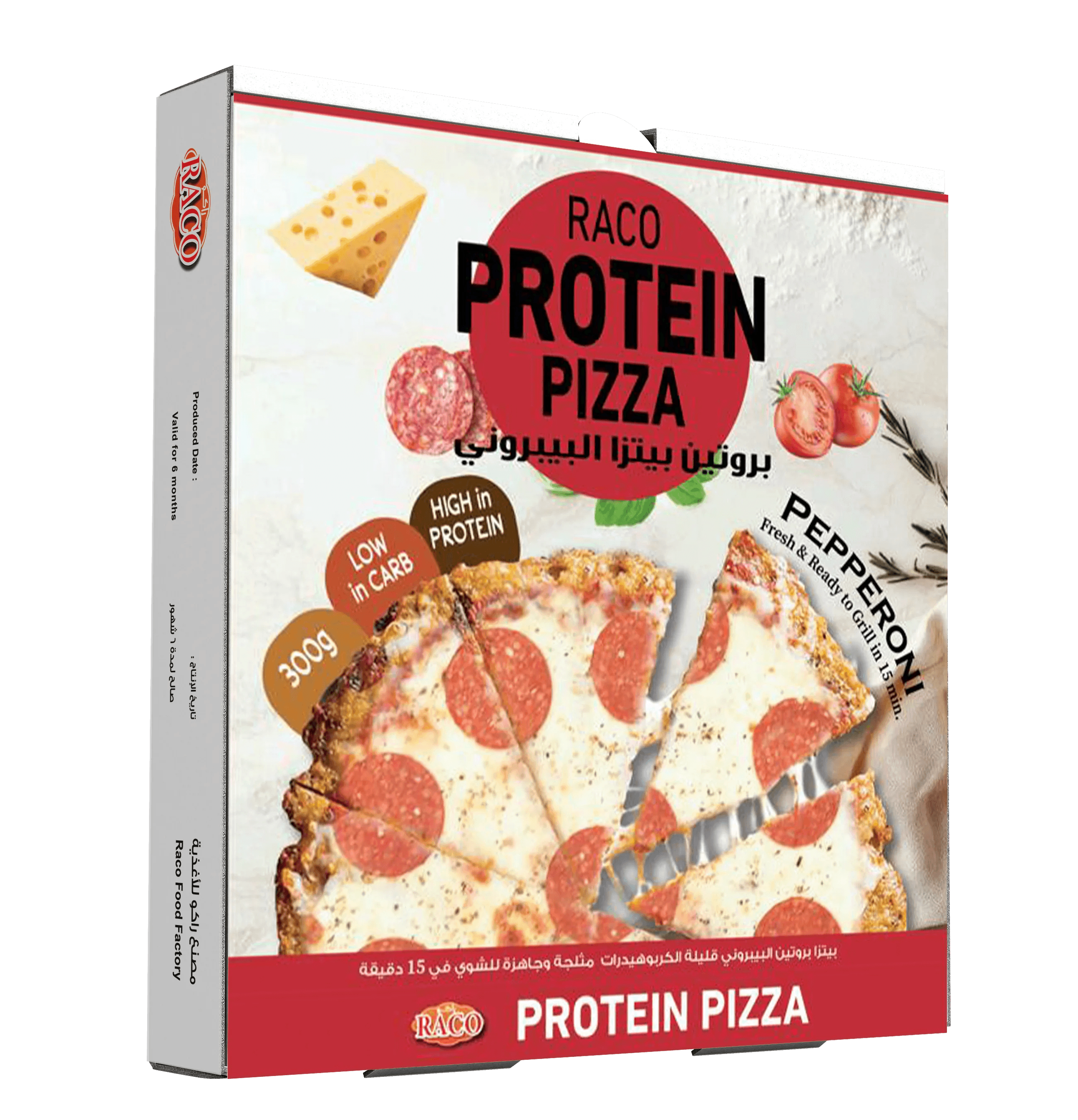 Raco Pepperoni Protein Pizza, 300g