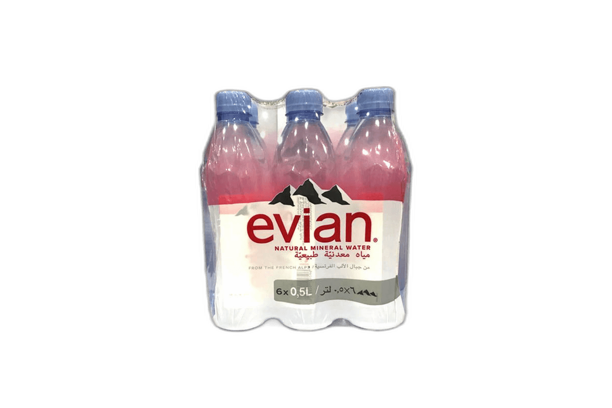 Evian Mineral Water Pet 24 x 500 ml