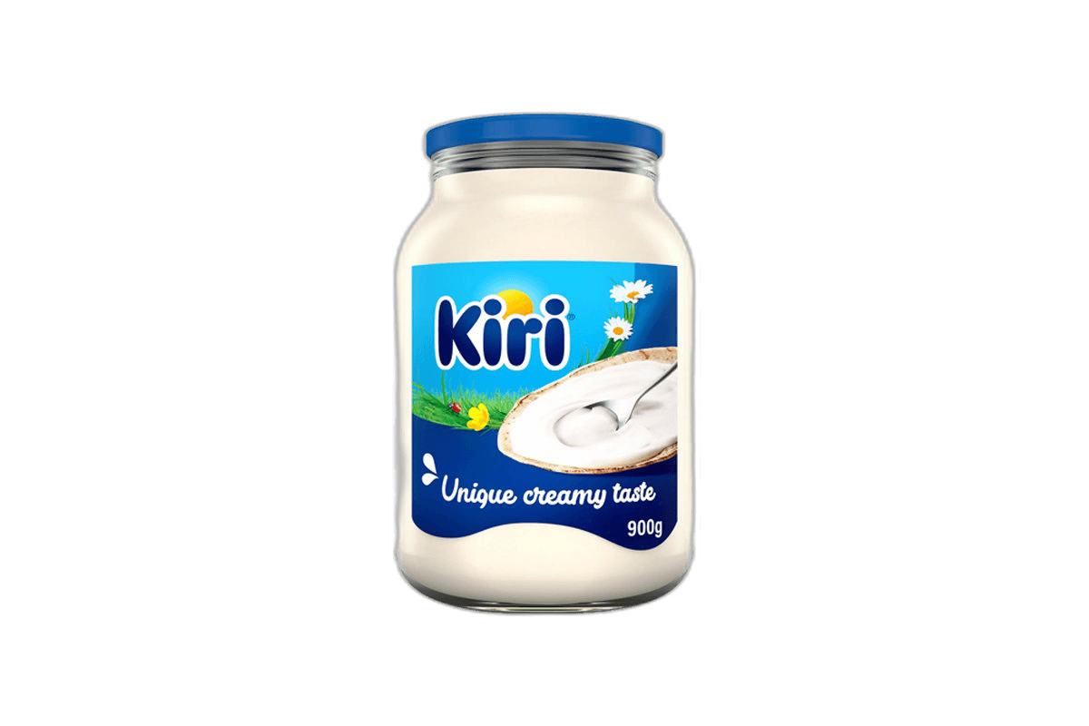 Kiri Spreadable Cheese Glass Jar, 900g