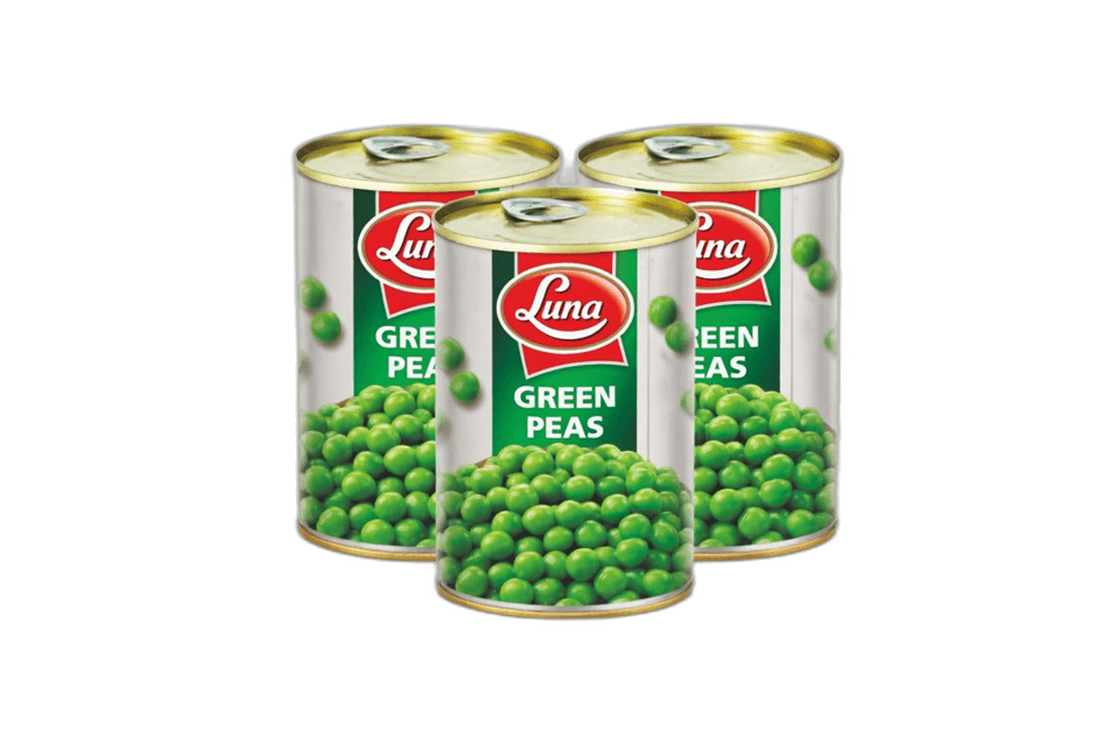 Luna Green Peas 3 x 380 g