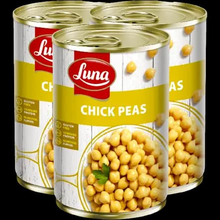 Luna Chick Peas 3 x, 380g