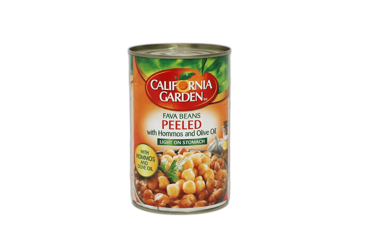 California Garden Fava Beans with Oil, 450g
