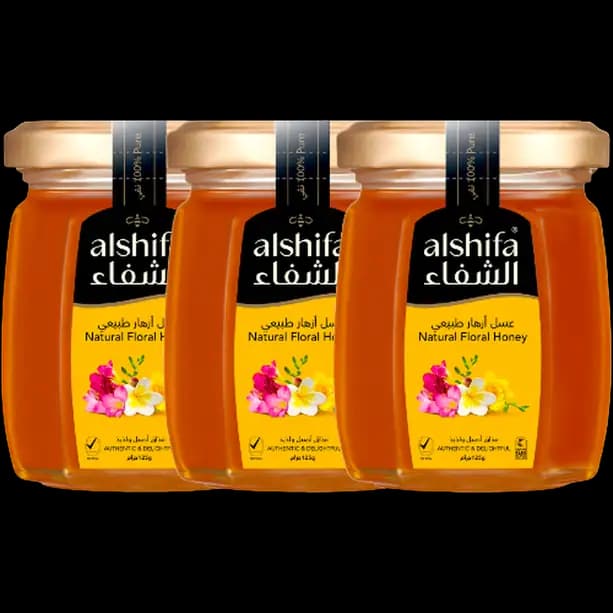 Al Shifa Natural Honey 3 x, 125g