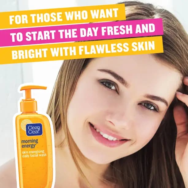 Clean and Clear Energising Facial Wash, 150ml