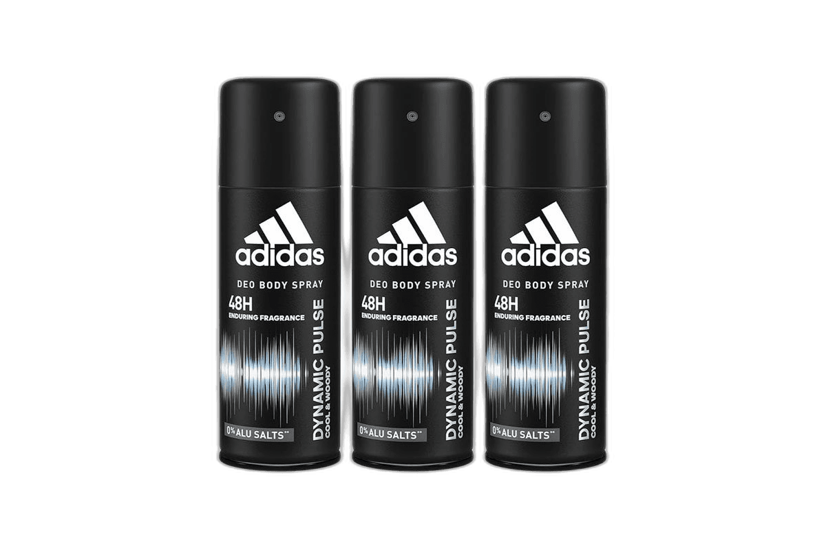 Adidas Body Spray 48h Dynamic Pulse 3 x 150 ml