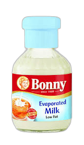 Bonny FC Evaporated Milk Glass Jar 170 g
