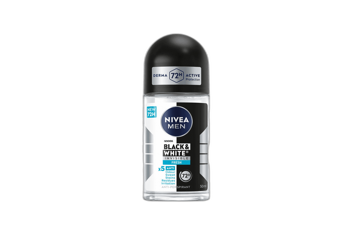 Nivea Black and White Fresh Men Roll on 50 ml