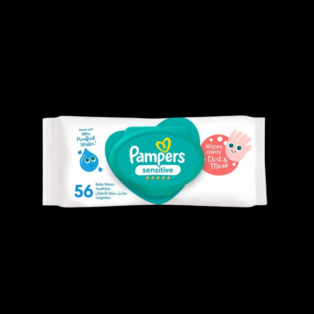 Pampers Baby Wipes Refill Sens 56s