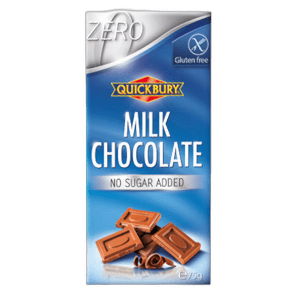 QB Milk Chocolate Sugar Free 75 g