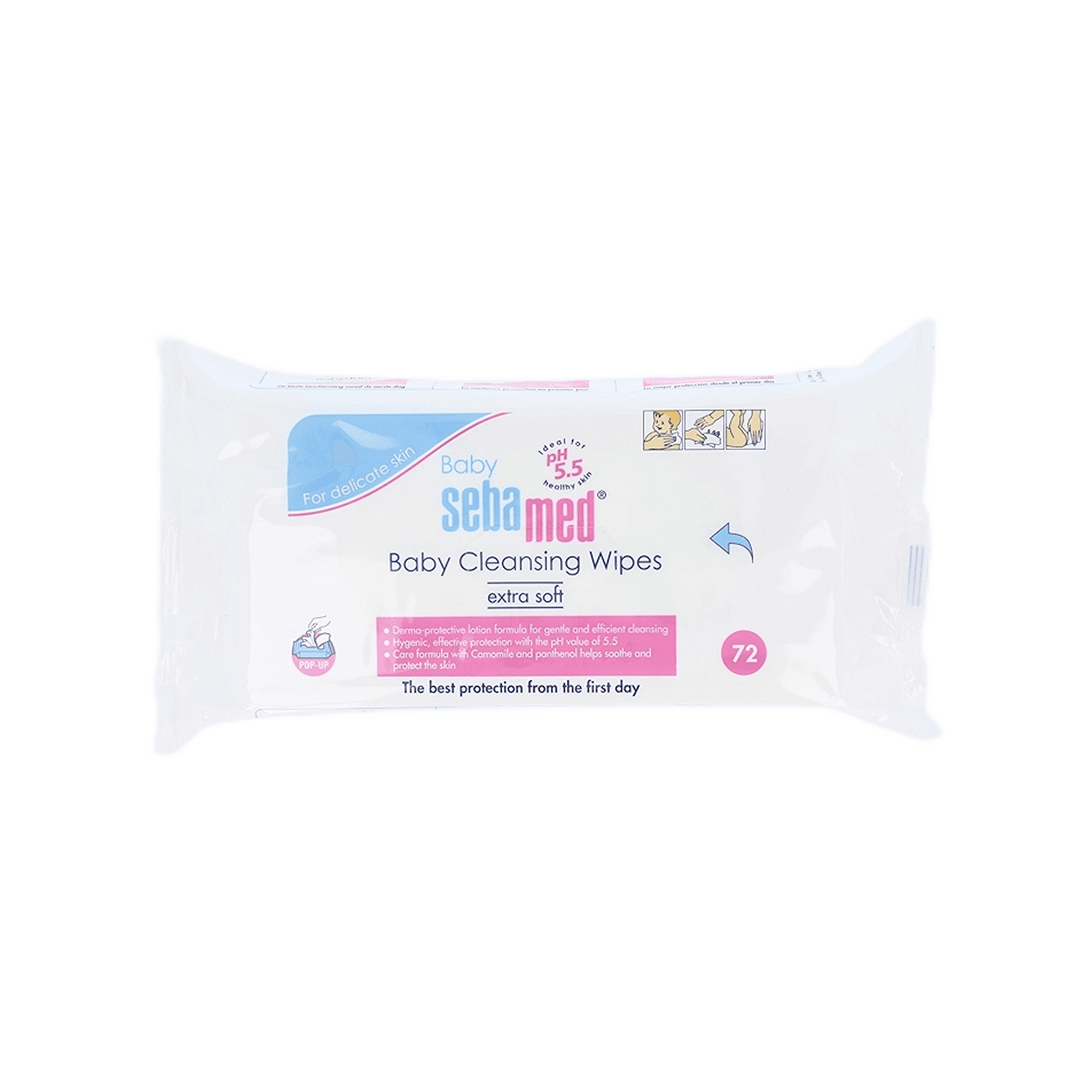 Sebamed Baby Cleansing Wipes 72s