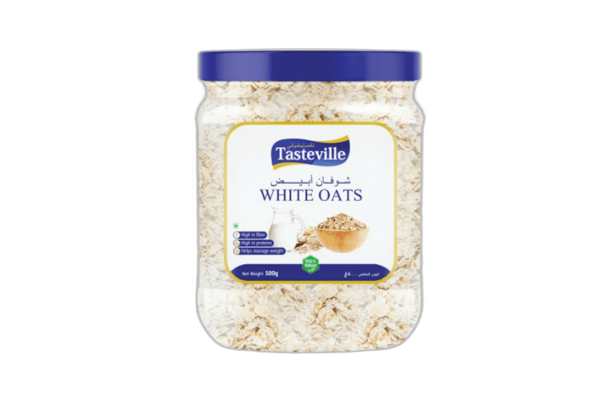 Tasteville Oats Pet Jar 500 g