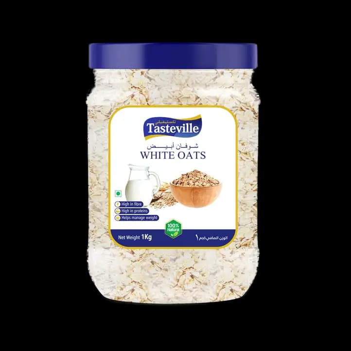 Tasteville Oats Pet Jar, 1kg
